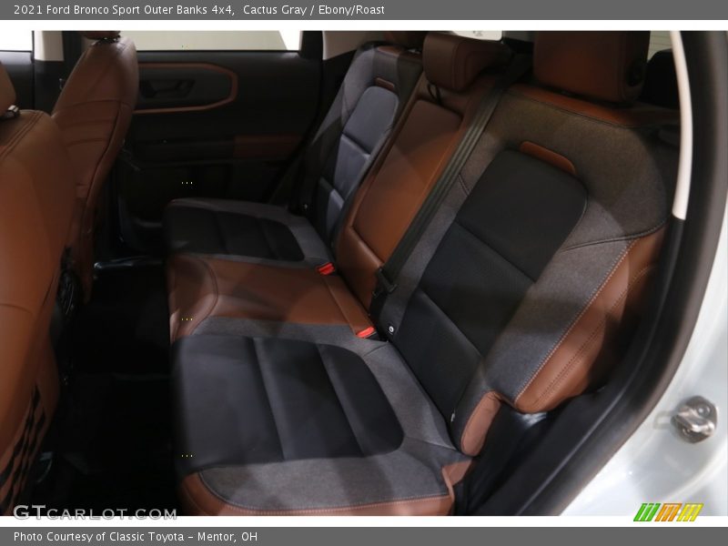 Rear Seat of 2021 Bronco Sport Outer Banks 4x4