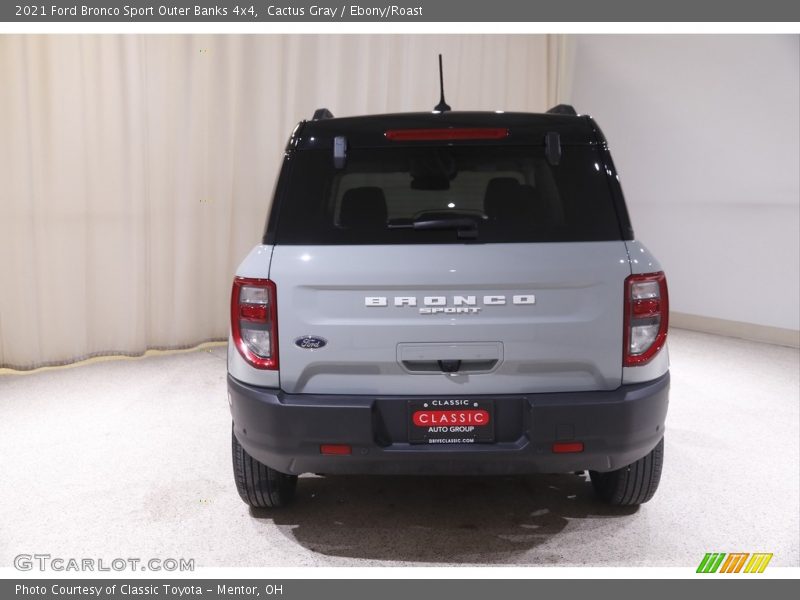 Cactus Gray / Ebony/Roast 2021 Ford Bronco Sport Outer Banks 4x4
