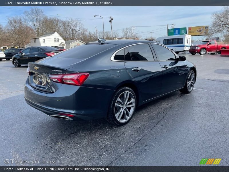 Shadow Gray Metallic / Jet Black 2020 Chevrolet Malibu Premier
