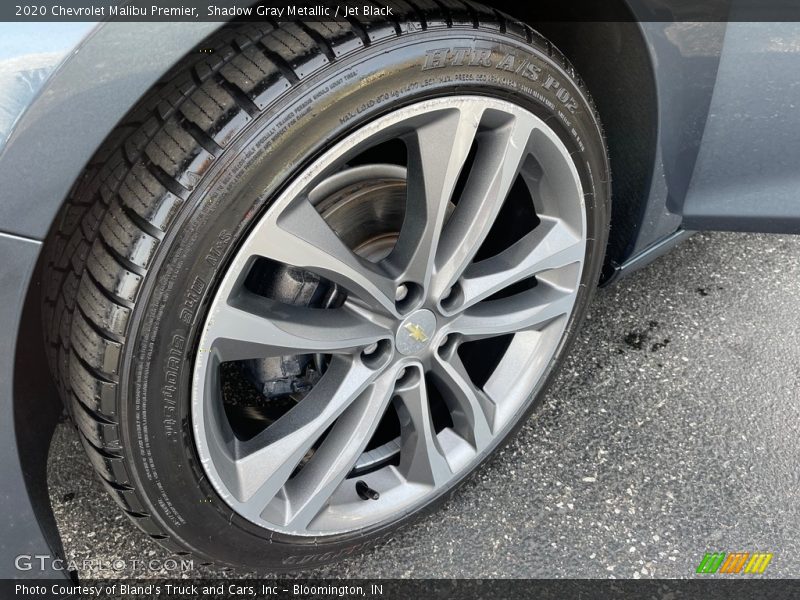 Shadow Gray Metallic / Jet Black 2020 Chevrolet Malibu Premier