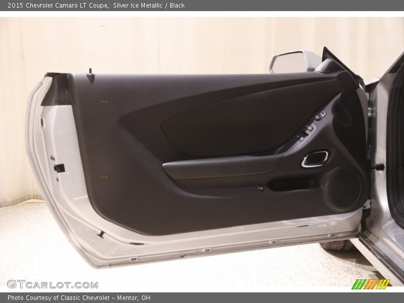 Silver Ice Metallic / Black 2015 Chevrolet Camaro LT Coupe