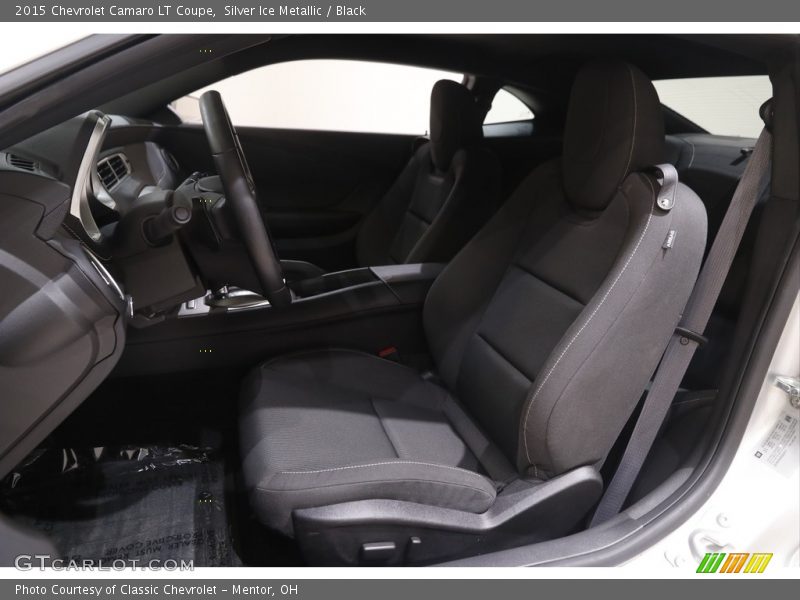 Silver Ice Metallic / Black 2015 Chevrolet Camaro LT Coupe