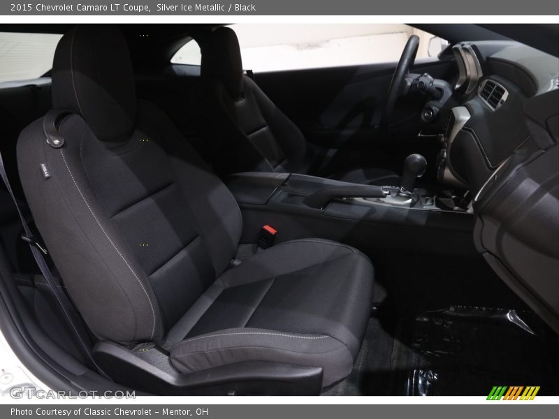 Silver Ice Metallic / Black 2015 Chevrolet Camaro LT Coupe