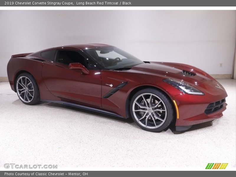  2019 Corvette Stingray Coupe Long Beach Red Tintcoat