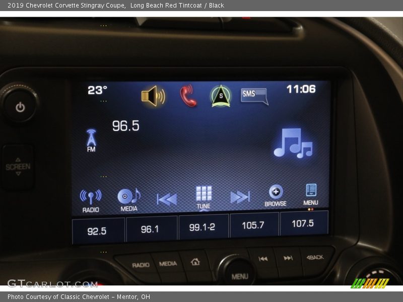 Long Beach Red Tintcoat / Black 2019 Chevrolet Corvette Stingray Coupe