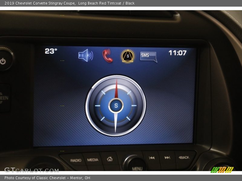 Long Beach Red Tintcoat / Black 2019 Chevrolet Corvette Stingray Coupe