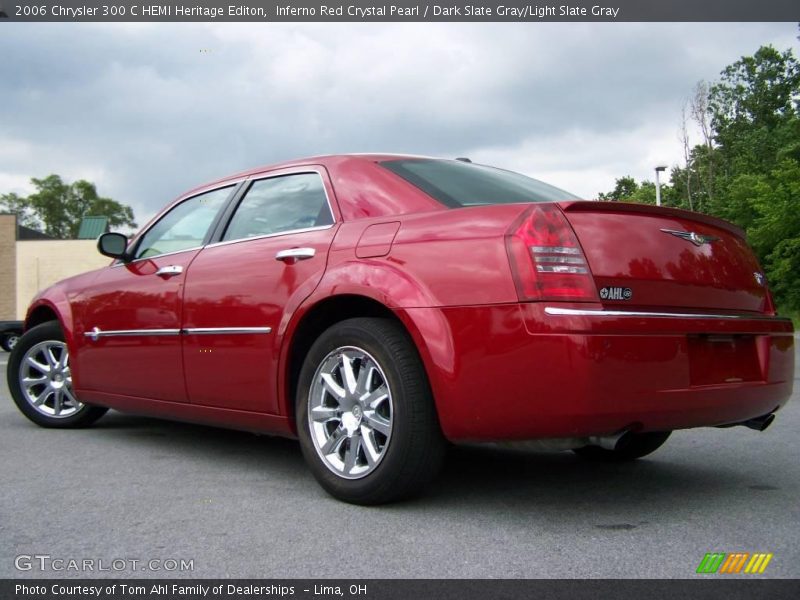 Inferno Red Crystal Pearl / Dark Slate Gray/Light Slate Gray 2006 Chrysler 300 C HEMI Heritage Editon