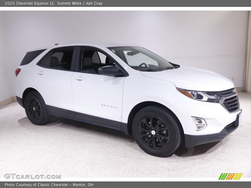 Summit White / Ash Gray 2020 Chevrolet Equinox LS