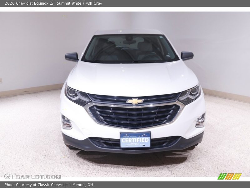 Summit White / Ash Gray 2020 Chevrolet Equinox LS
