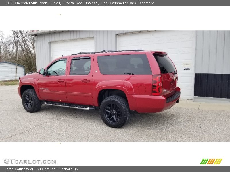 Crystal Red Tintcoat / Light Cashmere/Dark Cashmere 2012 Chevrolet Suburban LT 4x4