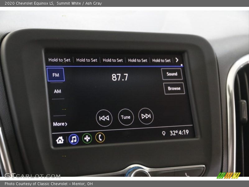 Summit White / Ash Gray 2020 Chevrolet Equinox LS