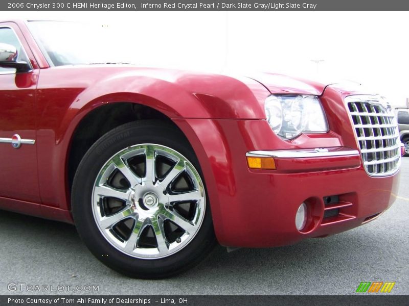Inferno Red Crystal Pearl / Dark Slate Gray/Light Slate Gray 2006 Chrysler 300 C HEMI Heritage Editon