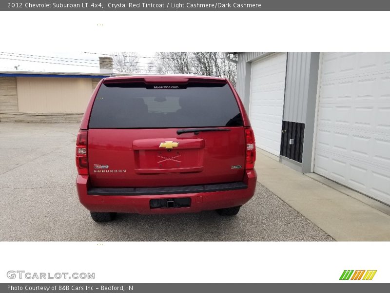 Crystal Red Tintcoat / Light Cashmere/Dark Cashmere 2012 Chevrolet Suburban LT 4x4