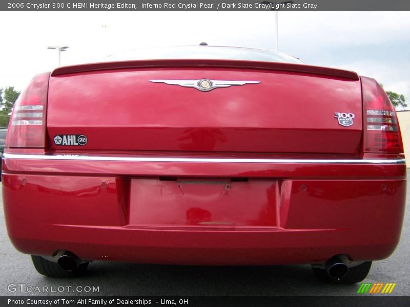 Inferno Red Crystal Pearl / Dark Slate Gray/Light Slate Gray 2006 Chrysler 300 C HEMI Heritage Editon