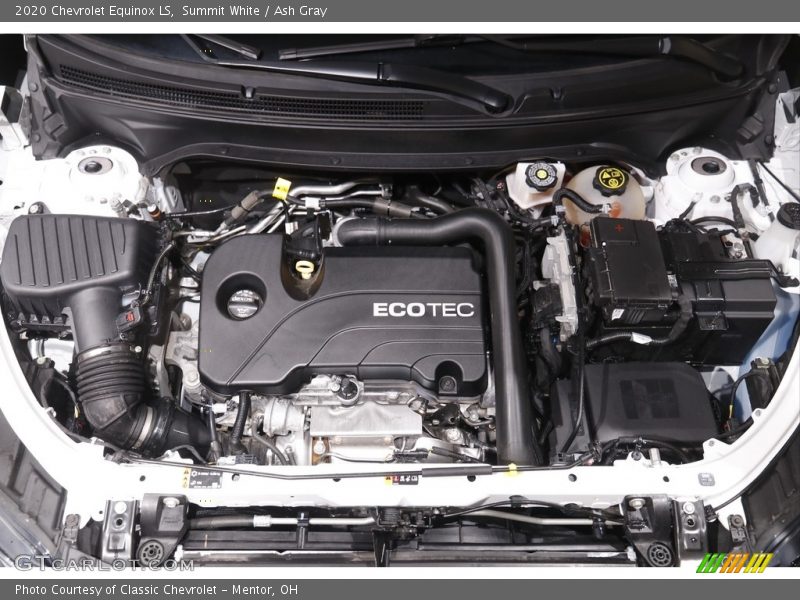 Summit White / Ash Gray 2020 Chevrolet Equinox LS