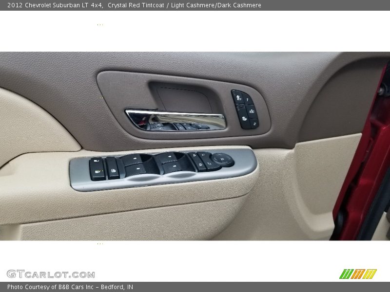 Crystal Red Tintcoat / Light Cashmere/Dark Cashmere 2012 Chevrolet Suburban LT 4x4
