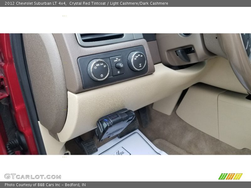 Crystal Red Tintcoat / Light Cashmere/Dark Cashmere 2012 Chevrolet Suburban LT 4x4