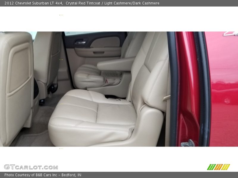 Crystal Red Tintcoat / Light Cashmere/Dark Cashmere 2012 Chevrolet Suburban LT 4x4