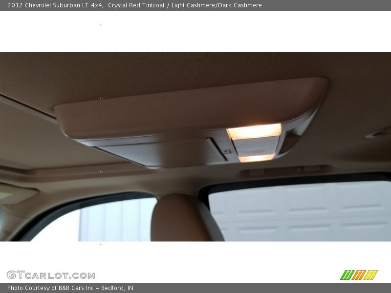 Crystal Red Tintcoat / Light Cashmere/Dark Cashmere 2012 Chevrolet Suburban LT 4x4