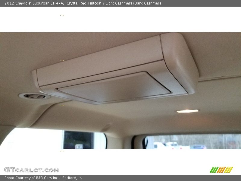 Crystal Red Tintcoat / Light Cashmere/Dark Cashmere 2012 Chevrolet Suburban LT 4x4