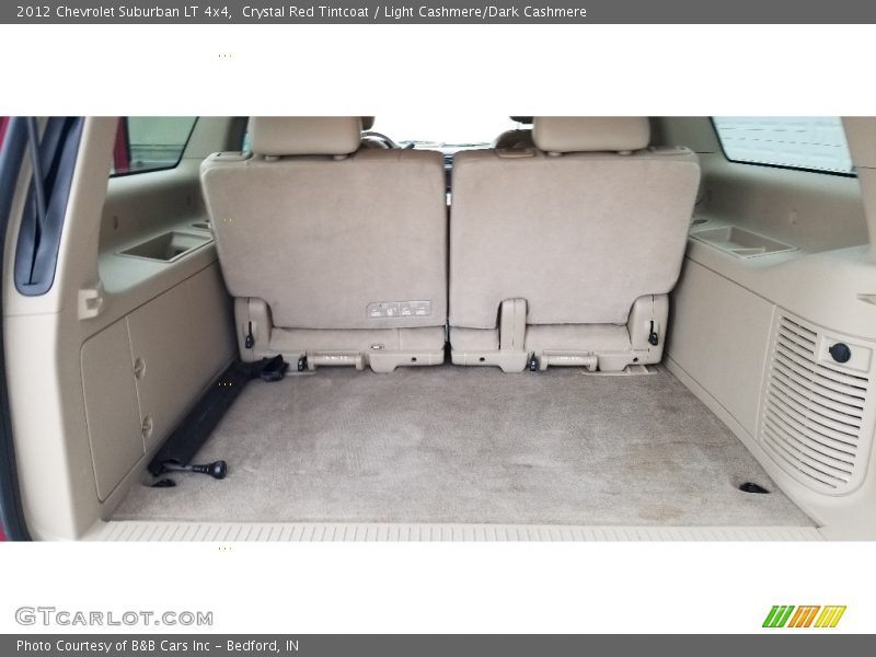 Crystal Red Tintcoat / Light Cashmere/Dark Cashmere 2012 Chevrolet Suburban LT 4x4
