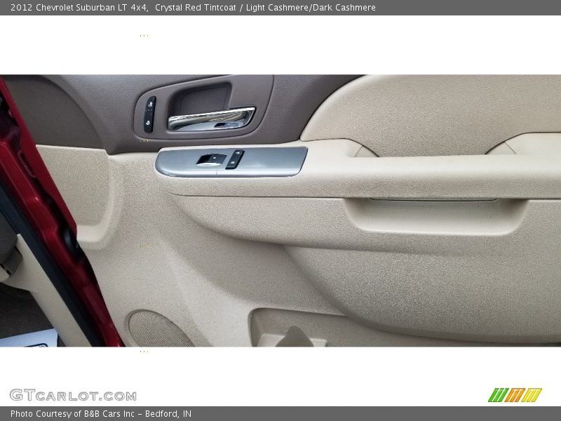 Crystal Red Tintcoat / Light Cashmere/Dark Cashmere 2012 Chevrolet Suburban LT 4x4