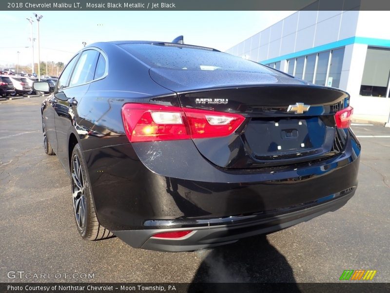 Mosaic Black Metallic / Jet Black 2018 Chevrolet Malibu LT