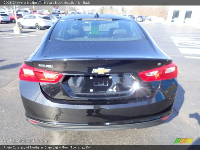 Mosaic Black Metallic / Jet Black 2018 Chevrolet Malibu LT