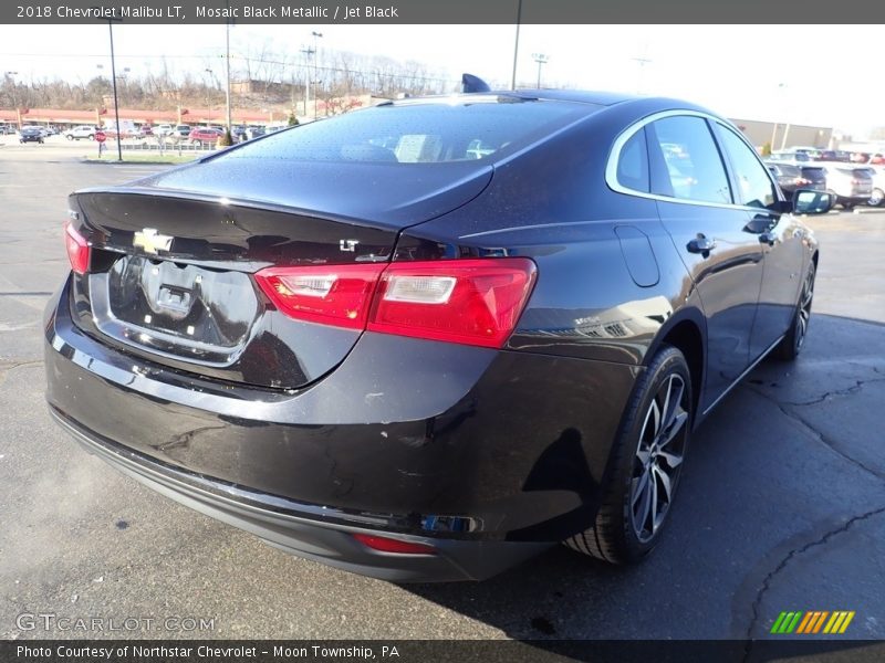 Mosaic Black Metallic / Jet Black 2018 Chevrolet Malibu LT