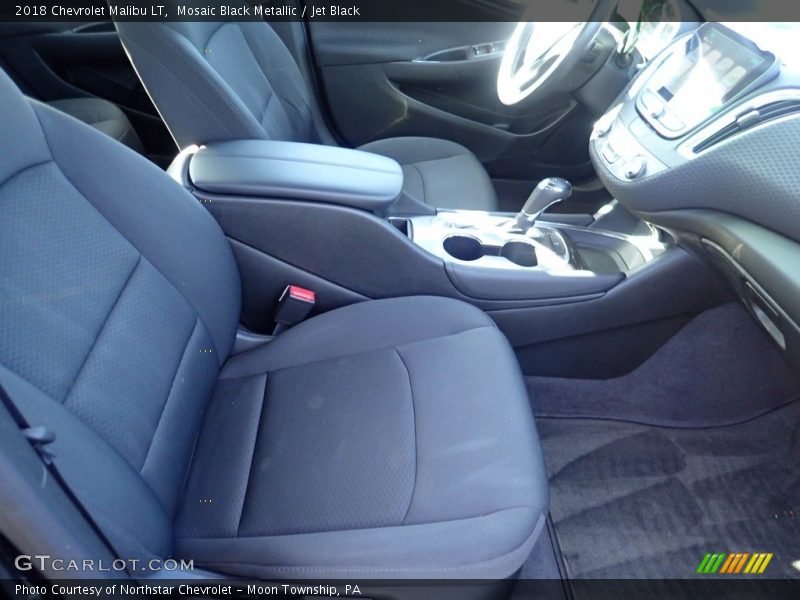 Mosaic Black Metallic / Jet Black 2018 Chevrolet Malibu LT