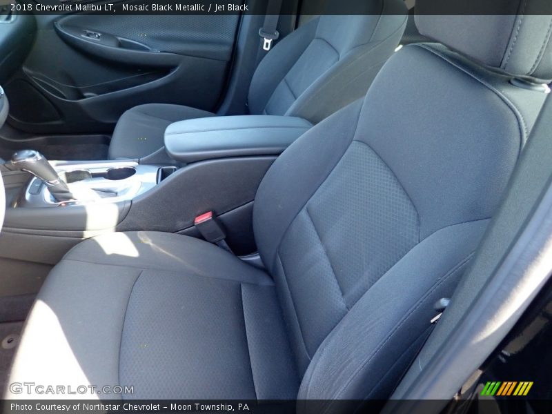 Mosaic Black Metallic / Jet Black 2018 Chevrolet Malibu LT