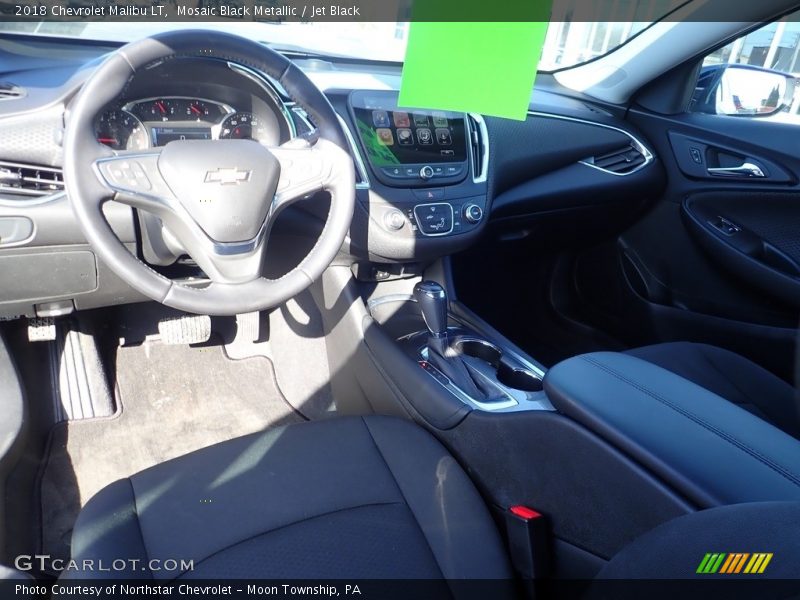 Mosaic Black Metallic / Jet Black 2018 Chevrolet Malibu LT