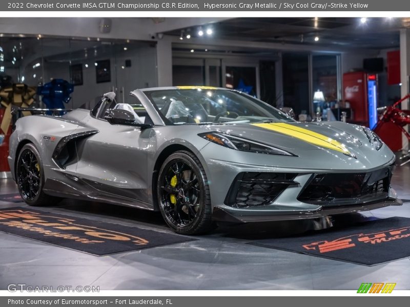 Front 3/4 View of 2022 Corvette IMSA GTLM Championship C8.R Edition