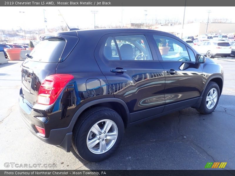 Mosaic Black Metallic / Jet Black 2019 Chevrolet Trax LS AWD