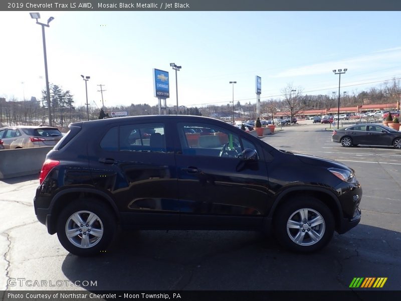 Mosaic Black Metallic / Jet Black 2019 Chevrolet Trax LS AWD