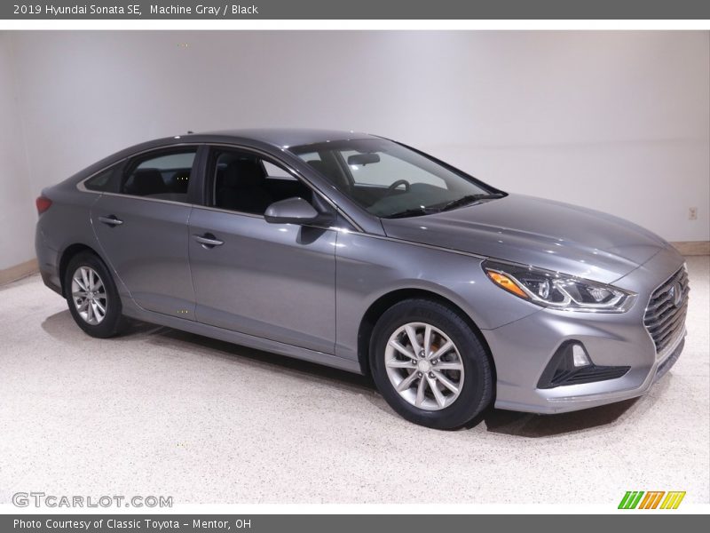 Machine Gray / Black 2019 Hyundai Sonata SE