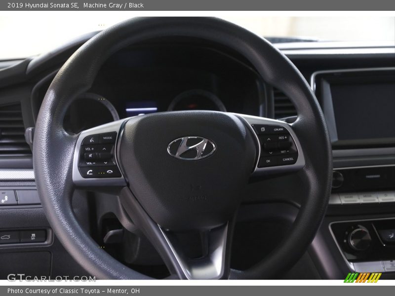 Machine Gray / Black 2019 Hyundai Sonata SE