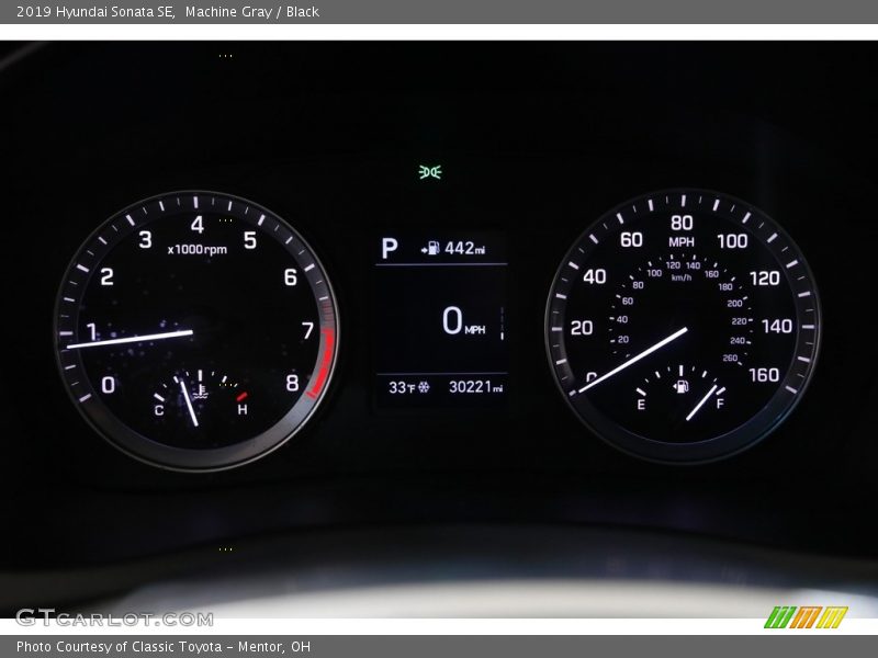 Machine Gray / Black 2019 Hyundai Sonata SE