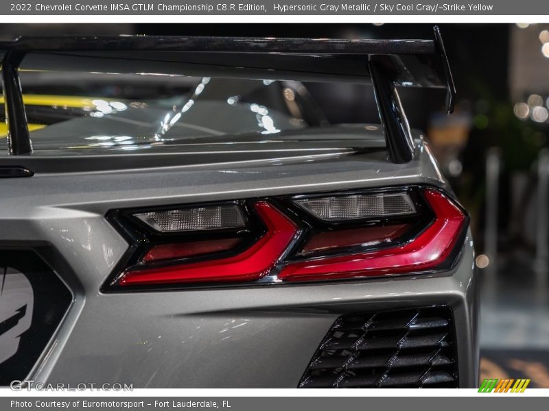 Hypersonic Gray Metallic / Sky Cool Gray/­Strike Yellow 2022 Chevrolet Corvette IMSA GTLM Championship C8.R Edition