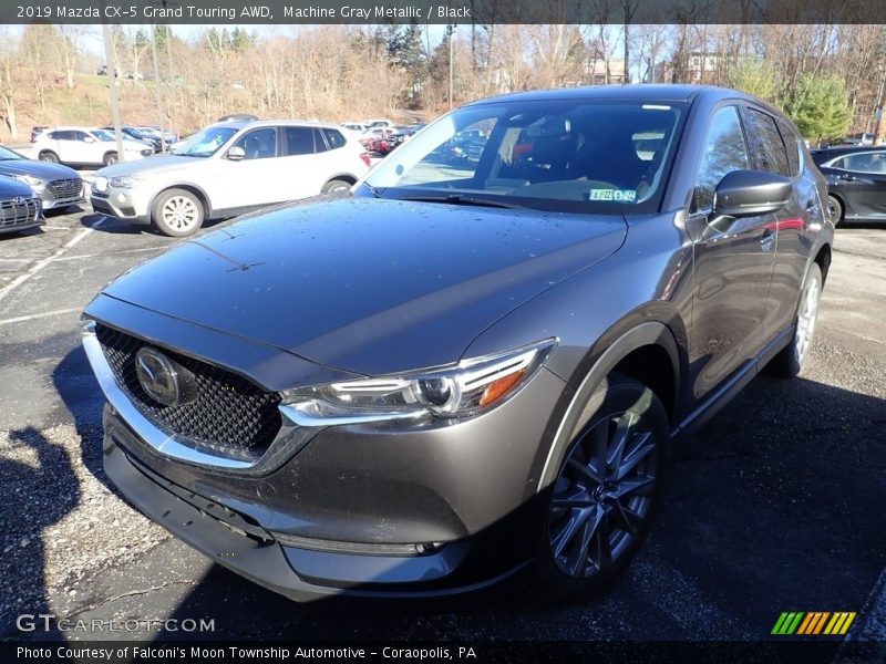 Machine Gray Metallic / Black 2019 Mazda CX-5 Grand Touring AWD