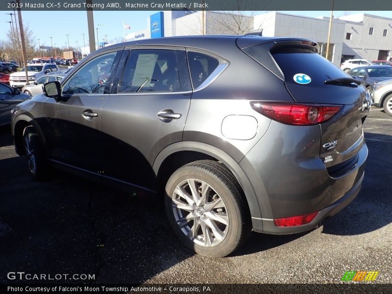 Machine Gray Metallic / Black 2019 Mazda CX-5 Grand Touring AWD