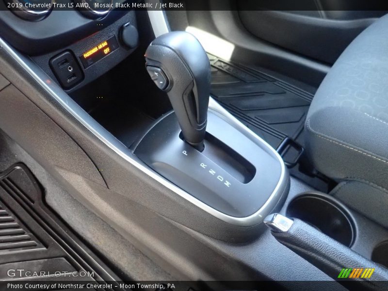 Mosaic Black Metallic / Jet Black 2019 Chevrolet Trax LS AWD