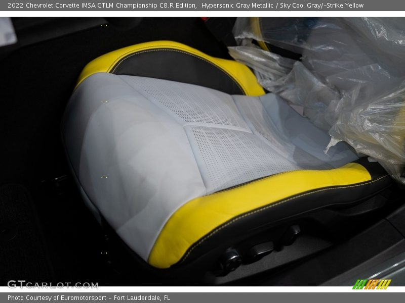 Front Seat of 2022 Corvette IMSA GTLM Championship C8.R Edition