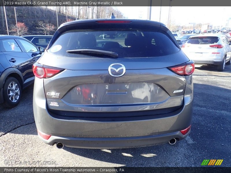 Machine Gray Metallic / Black 2019 Mazda CX-5 Grand Touring AWD