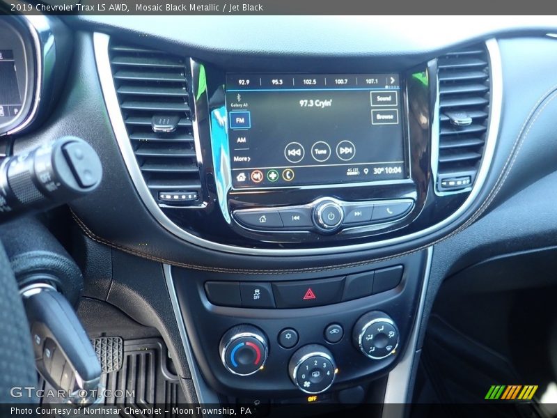 Mosaic Black Metallic / Jet Black 2019 Chevrolet Trax LS AWD