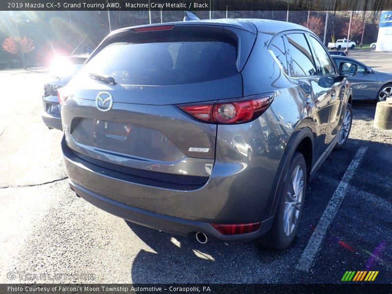 Machine Gray Metallic / Black 2019 Mazda CX-5 Grand Touring AWD