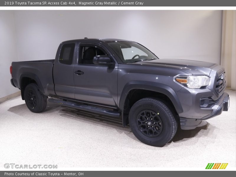 Magnetic Gray Metallic / Cement Gray 2019 Toyota Tacoma SR Access Cab 4x4