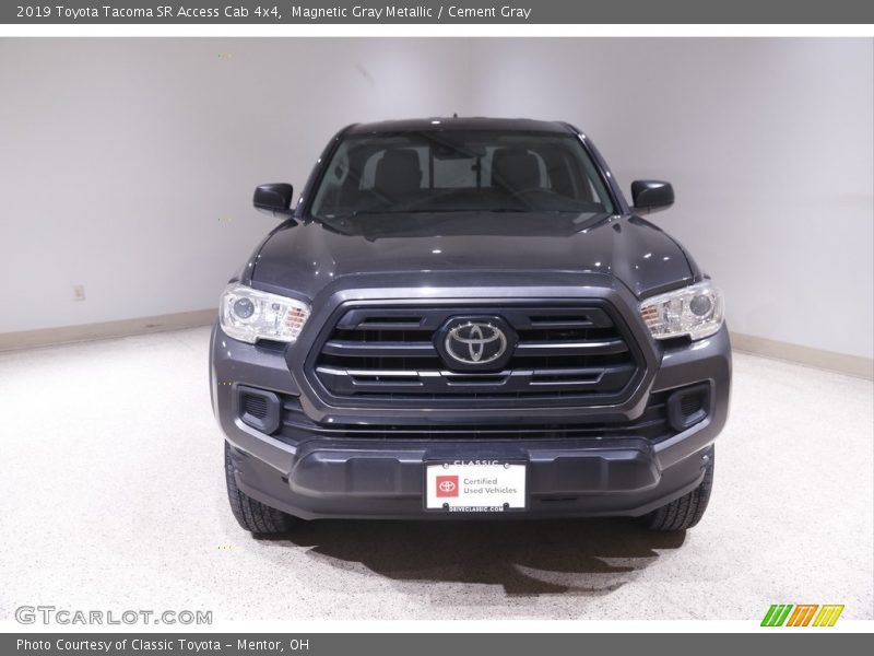 Magnetic Gray Metallic / Cement Gray 2019 Toyota Tacoma SR Access Cab 4x4