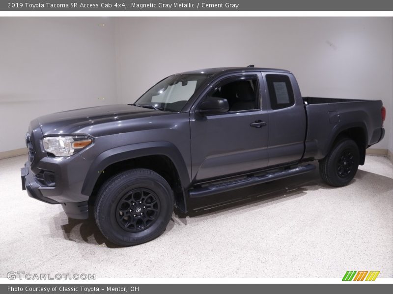 Magnetic Gray Metallic / Cement Gray 2019 Toyota Tacoma SR Access Cab 4x4