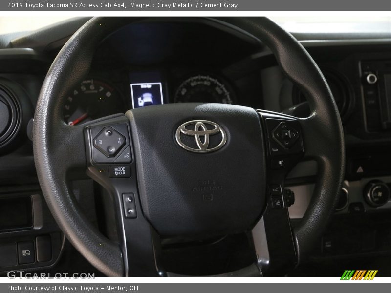 Magnetic Gray Metallic / Cement Gray 2019 Toyota Tacoma SR Access Cab 4x4
